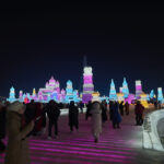 A Christmas in Snowy Harbin China